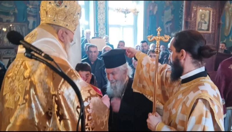 Τιμητική διάκριση π. Χρήστου Αθανασιάδη